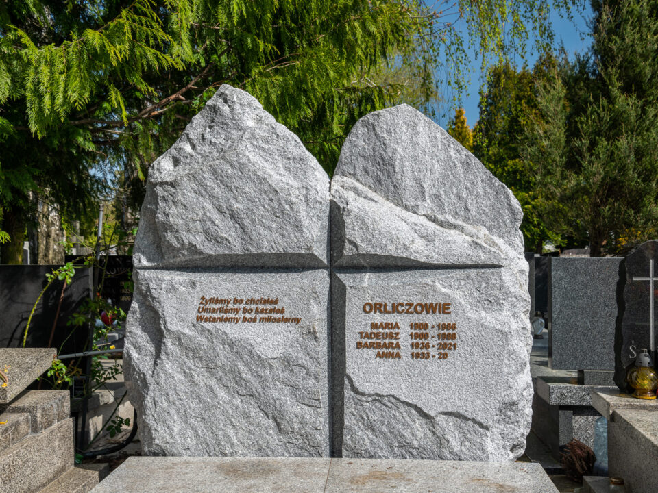 Pomniki podwójne nowoczesne Warszawa, pomnik podwójny